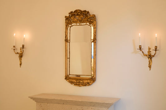 Folke Malmberg - Rococo style mirror - Marie - Louise Sjögren