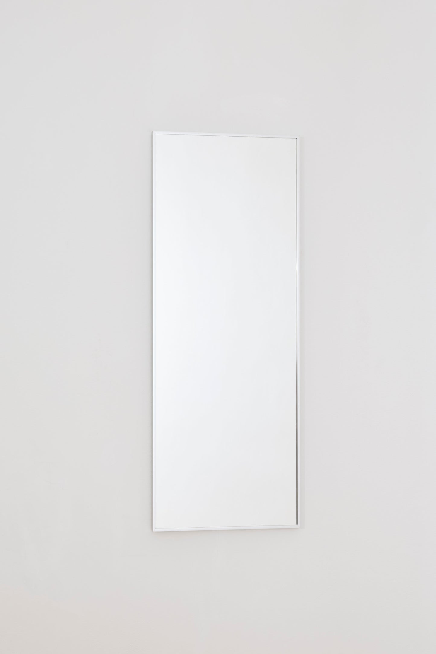 Small chrome mirror
